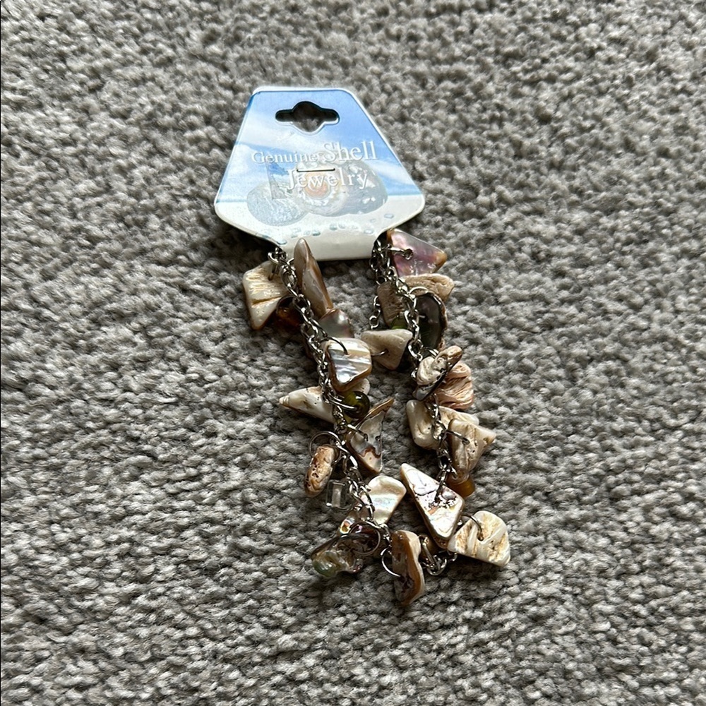 Natural Shell Bracelet Trio - Picture 2 of 4